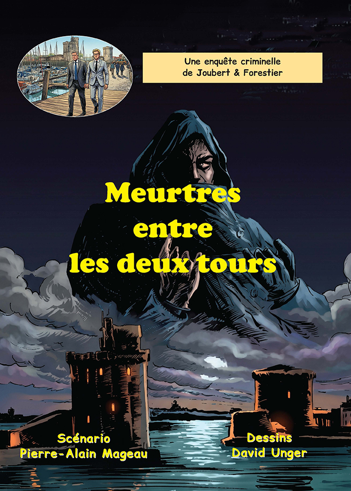 BD Meurtres entre les deux tours Format 24x32 couleur cartonné
